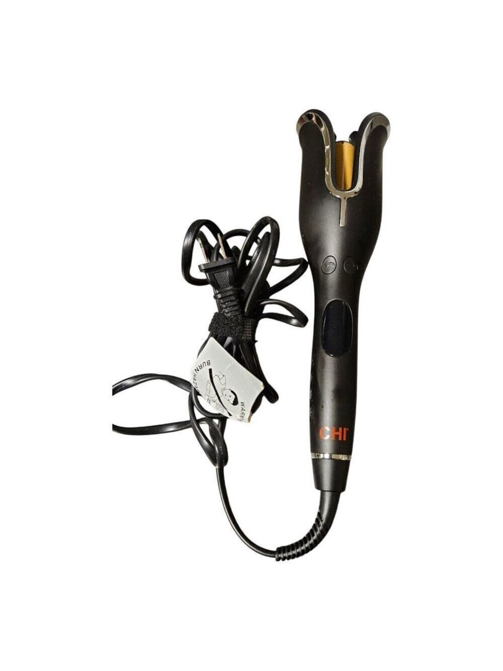 Women's CHI Black Automatic Rotating Hair Curler One Size - Picture 5 of 10